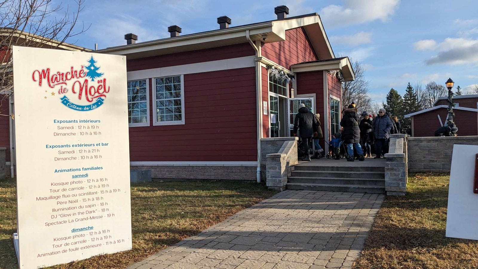 Un record d'achalandage au Marché de Noël de Coteau-du-Lac