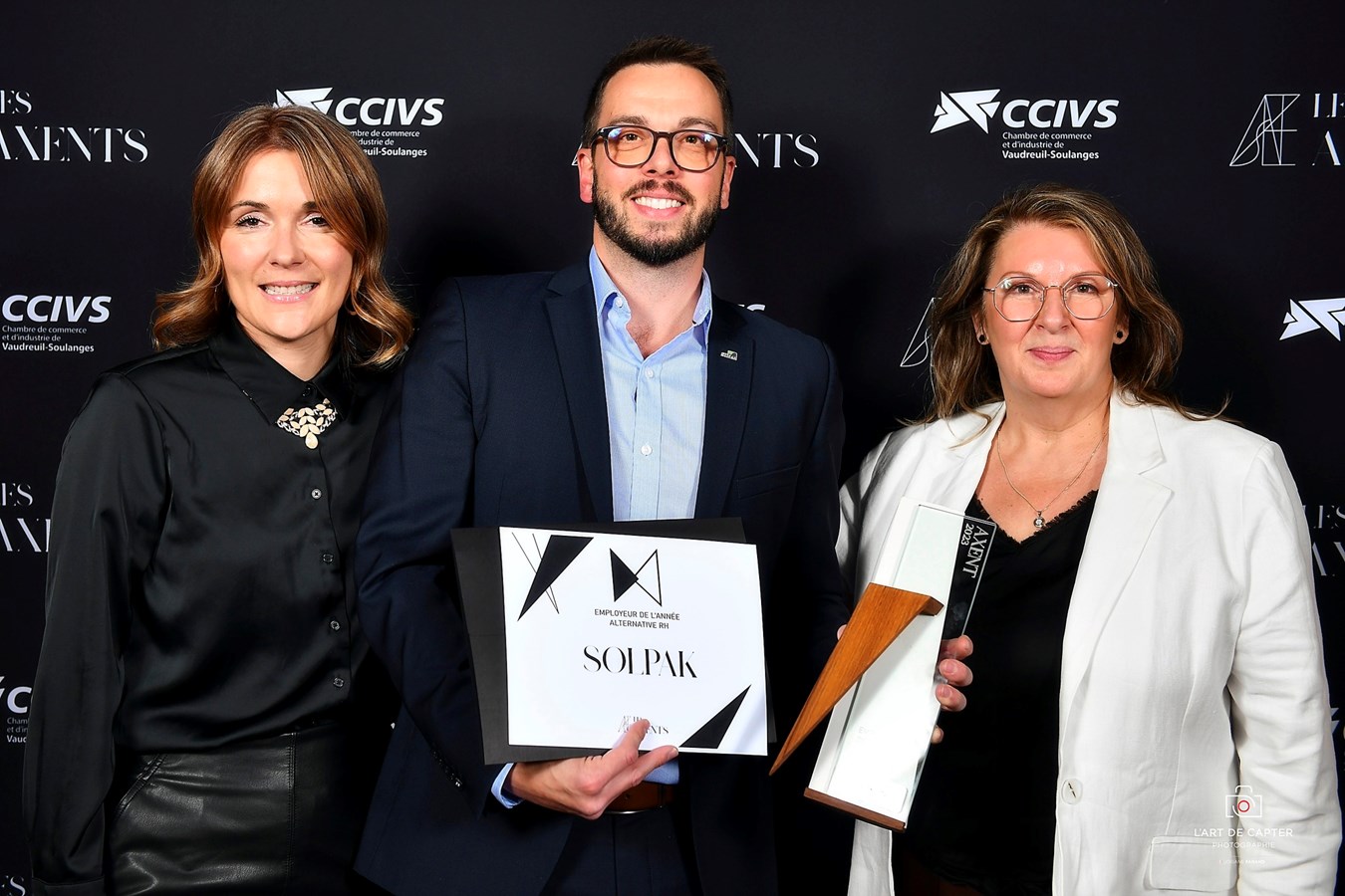 Solpak est nommé, Employeur de l'année, prix présenté par Alternative RH