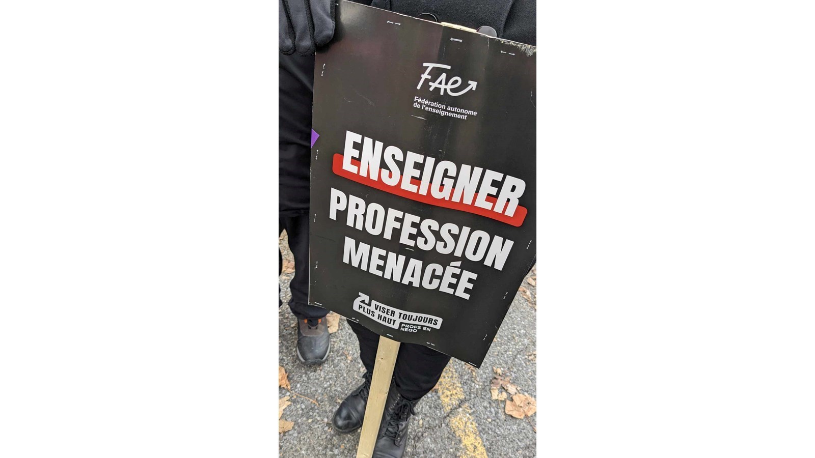 The Syndicat de l'enseignement des Seigneuries continues to raise its profile