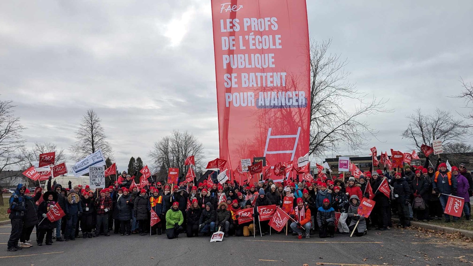 The Syndicat de l'enseignement des Seigneuries continues to raise its profile  