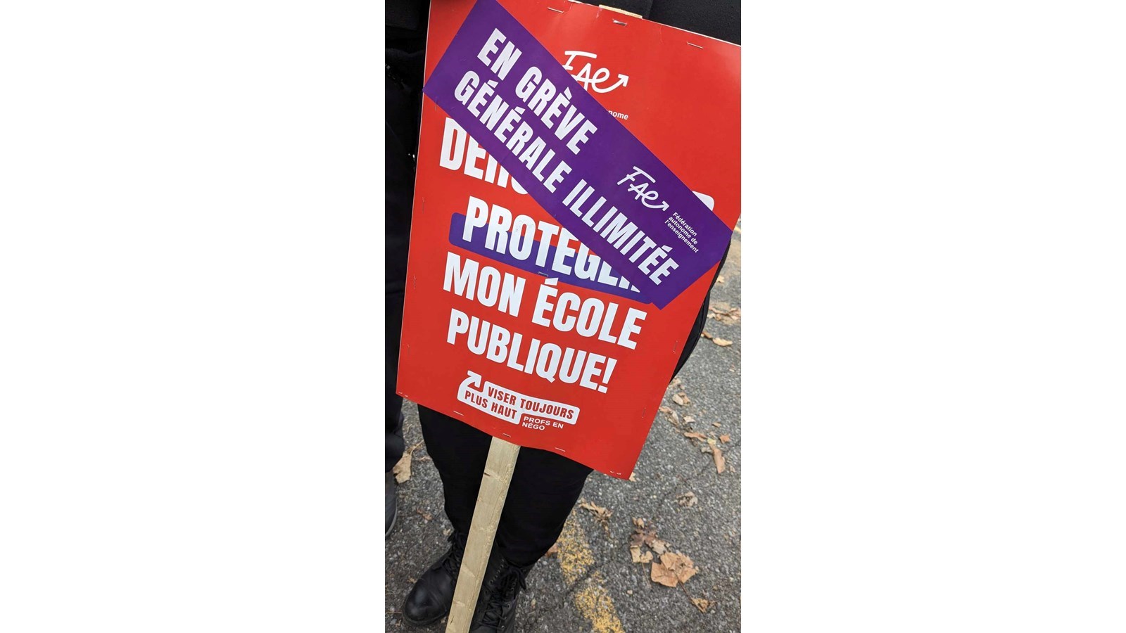 The Syndicat de l'enseignement des Seigneuries continues to raise its profile