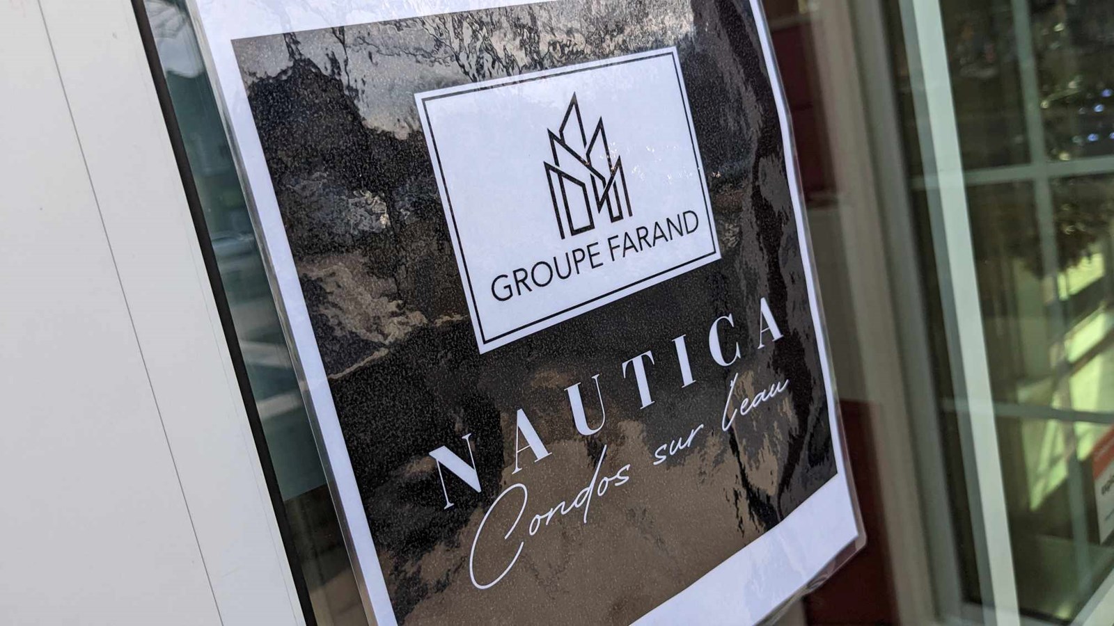 Construction of the Nautica project has begun in Coteau-du-Lac