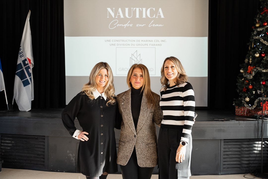 Construction of the Nautica project has begun in Coteau-du-Lac
