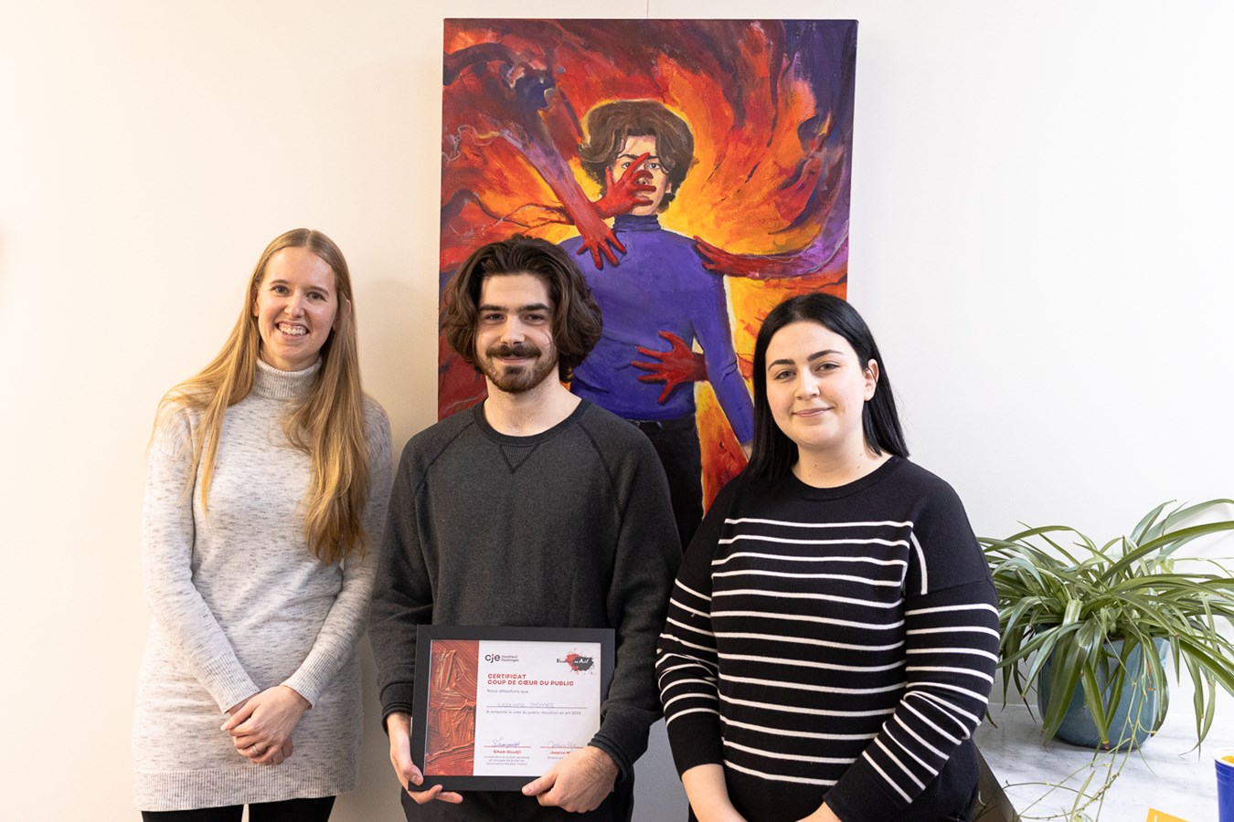 Carrefour jeunesse-emploi unveils the Vocation en art laureates