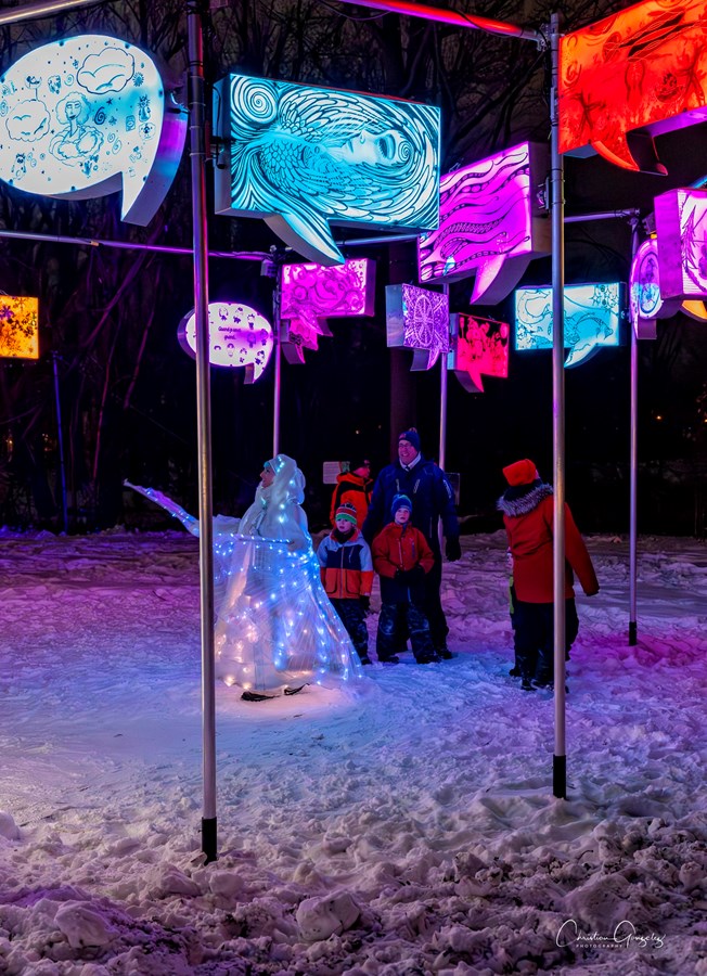 Vaudreuil-Dorion inaugurates the 4th edition of the Lumin'Art exhibition