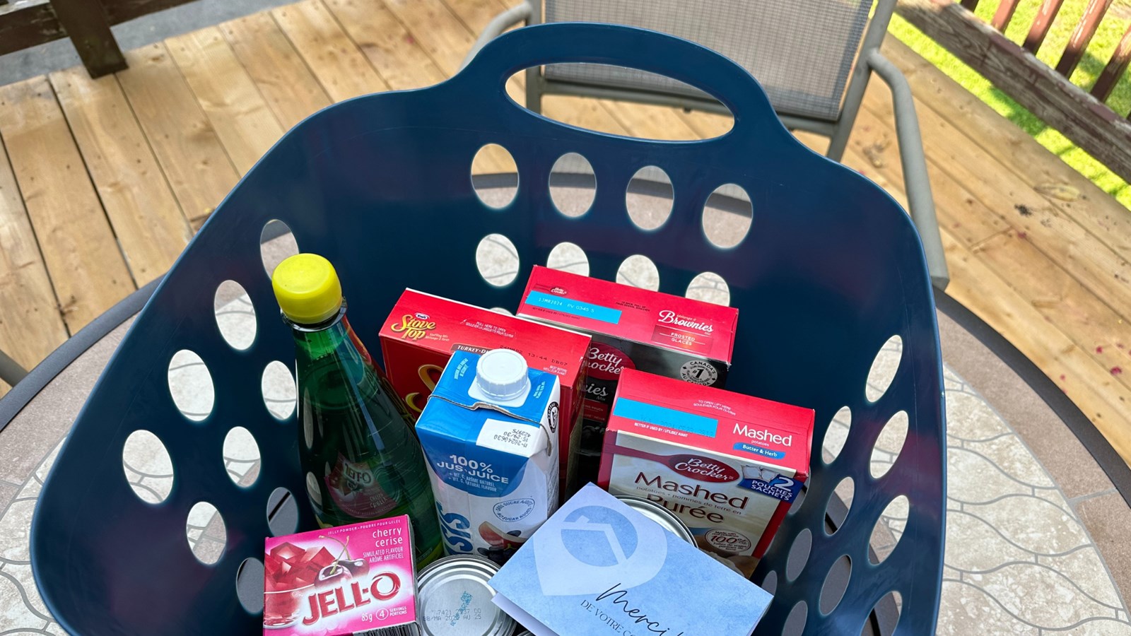 Paniers du Partage: une belle initiative pour nourrir des gens d'ici