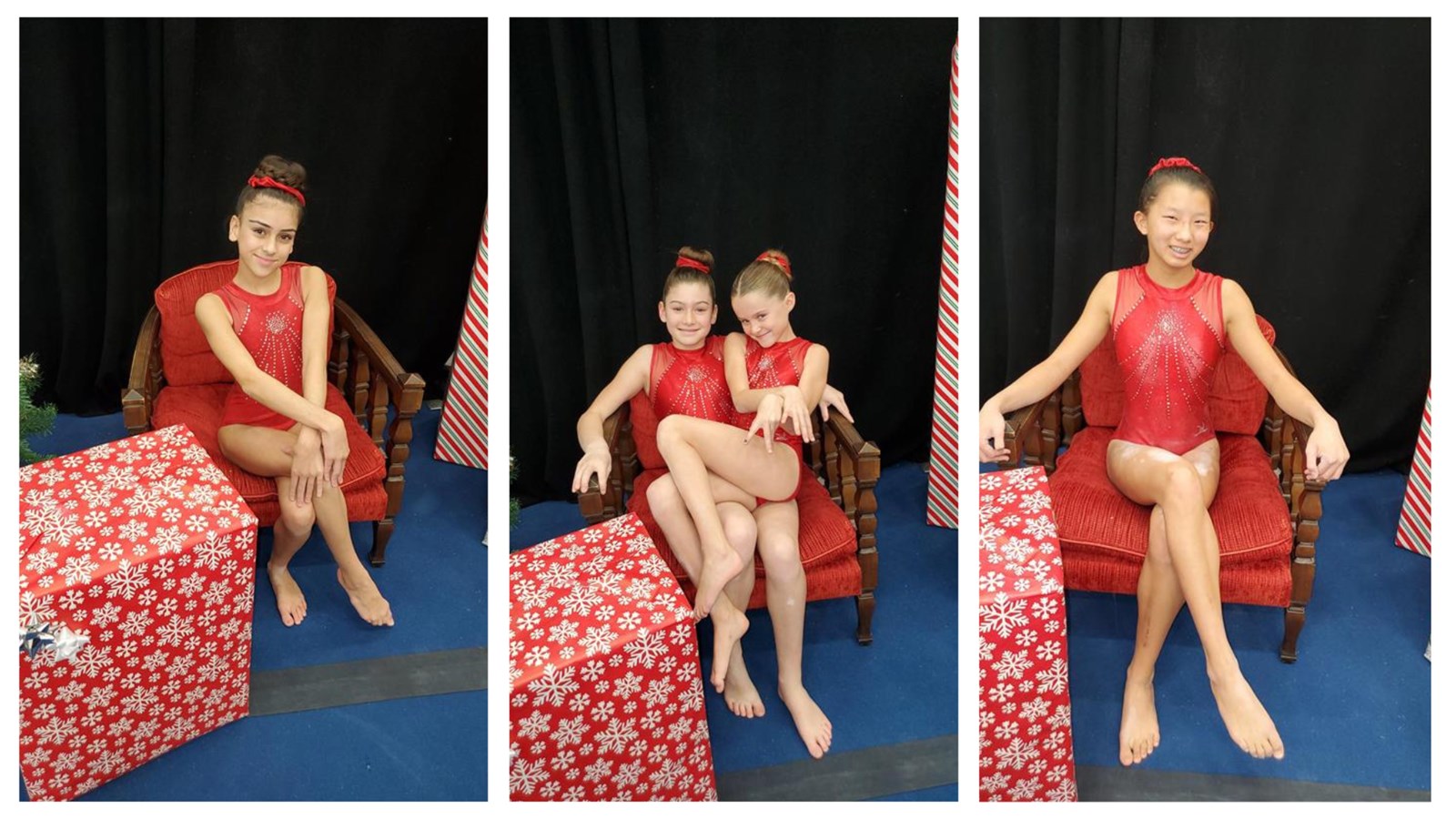 Gymini athletes put on a show at the Christmas Cup