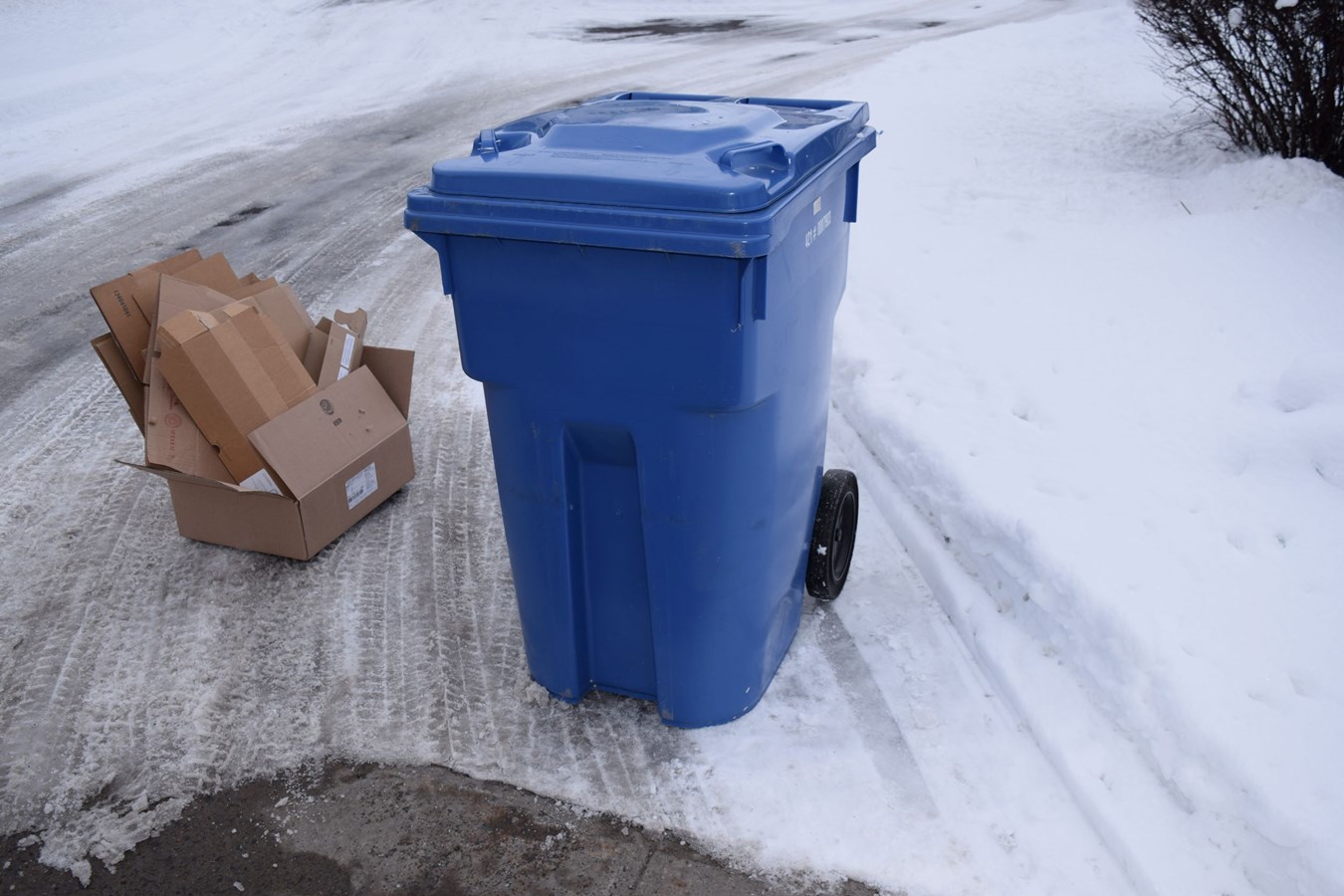 Les surplus de carton amassés cette semaine dans Vaudreuil-Soulanges 