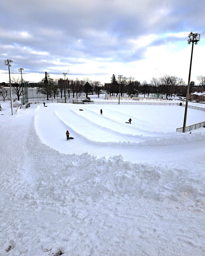Le parc Delpha-Sauvé prêt à accueillir les amateurs de glisse 