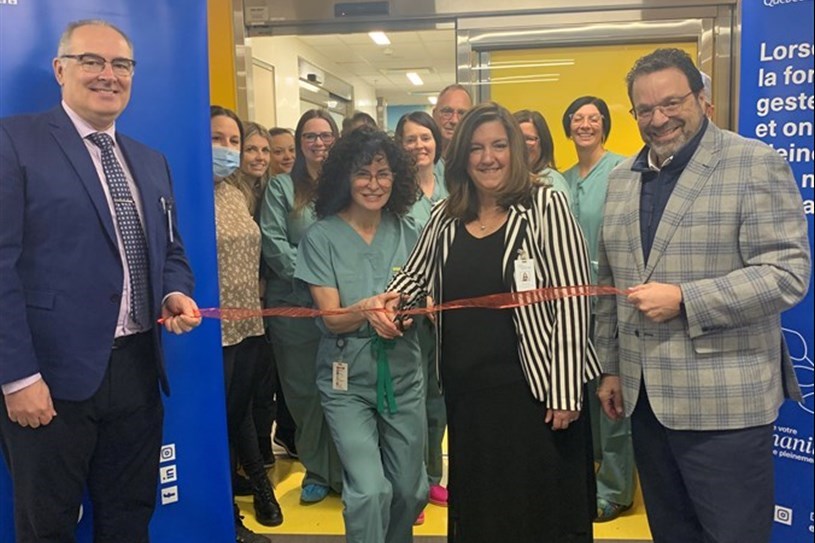 Le CISSSMO inaugure sa nouvelle unité de retraitement de dispositifs médicaux 