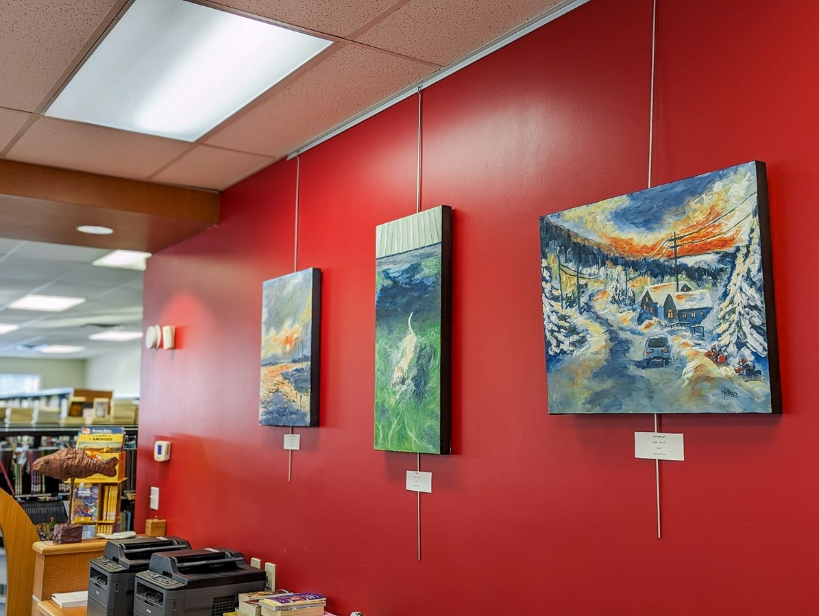 Une artiste de la Mauricie expose son talent à Les Coteaux 