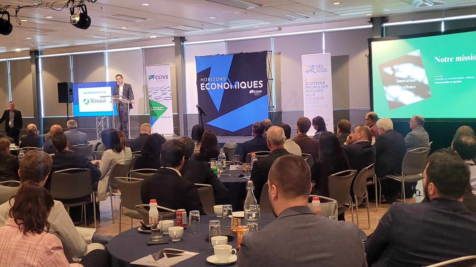 The economy at the heart of a major discussion at the CCIVS