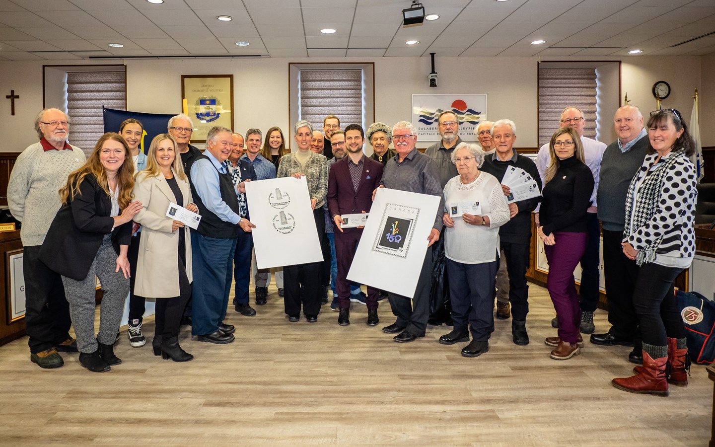 Salaberry-de-Valleyfield : un timbre créé en l'honneur de son 150e anniversaire