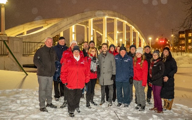 Le Pont Salaberry revêt ses plus beaux habits pour le 150e anniversaire 