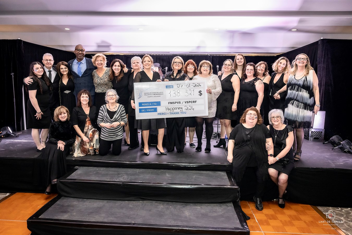 Plus de 138 000 $ pour le Happening de la Maison de soins palliatifs