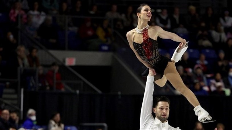 Maxime Deschamps et sa partenaire en bonne voie pour ajouter une médaille à leur palmarès 