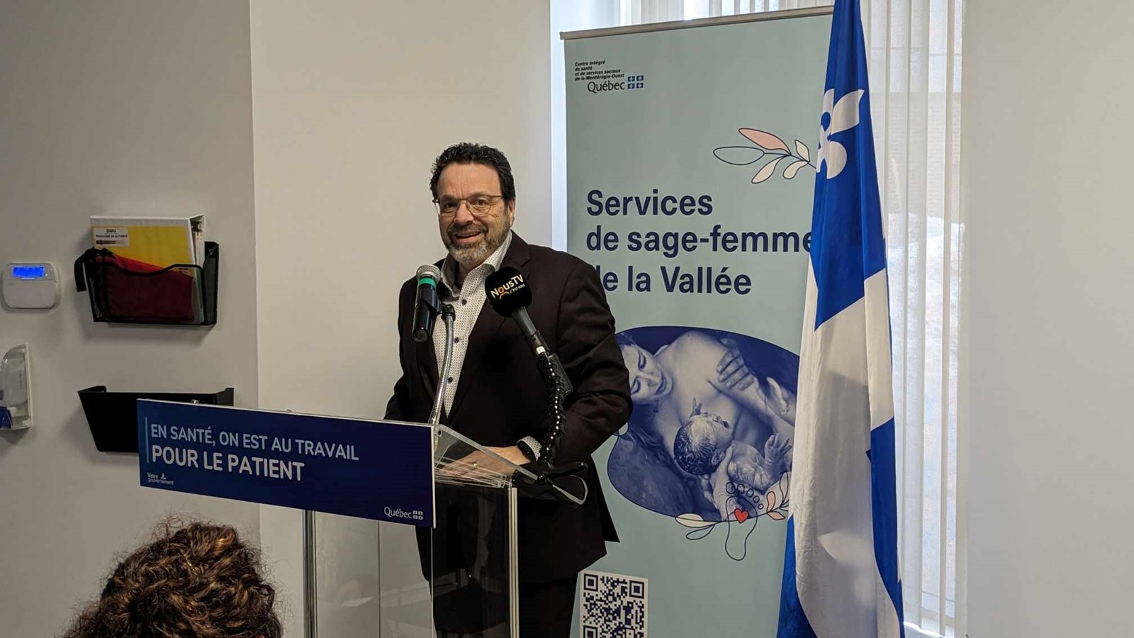 A midwife service offered to pregnant women in Vaudreuil-Soulanges  