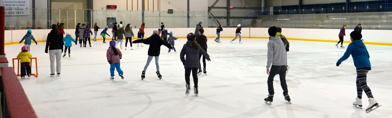A romantic evening on skates at Saint-Lazare