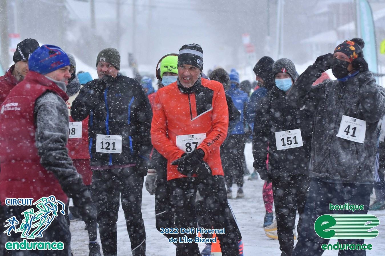 Circuit Endurance Défi hivernal, 2022 edition