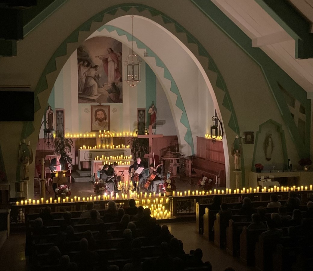 Candlelight concert: $9,000 raised for Saint-Lazare church