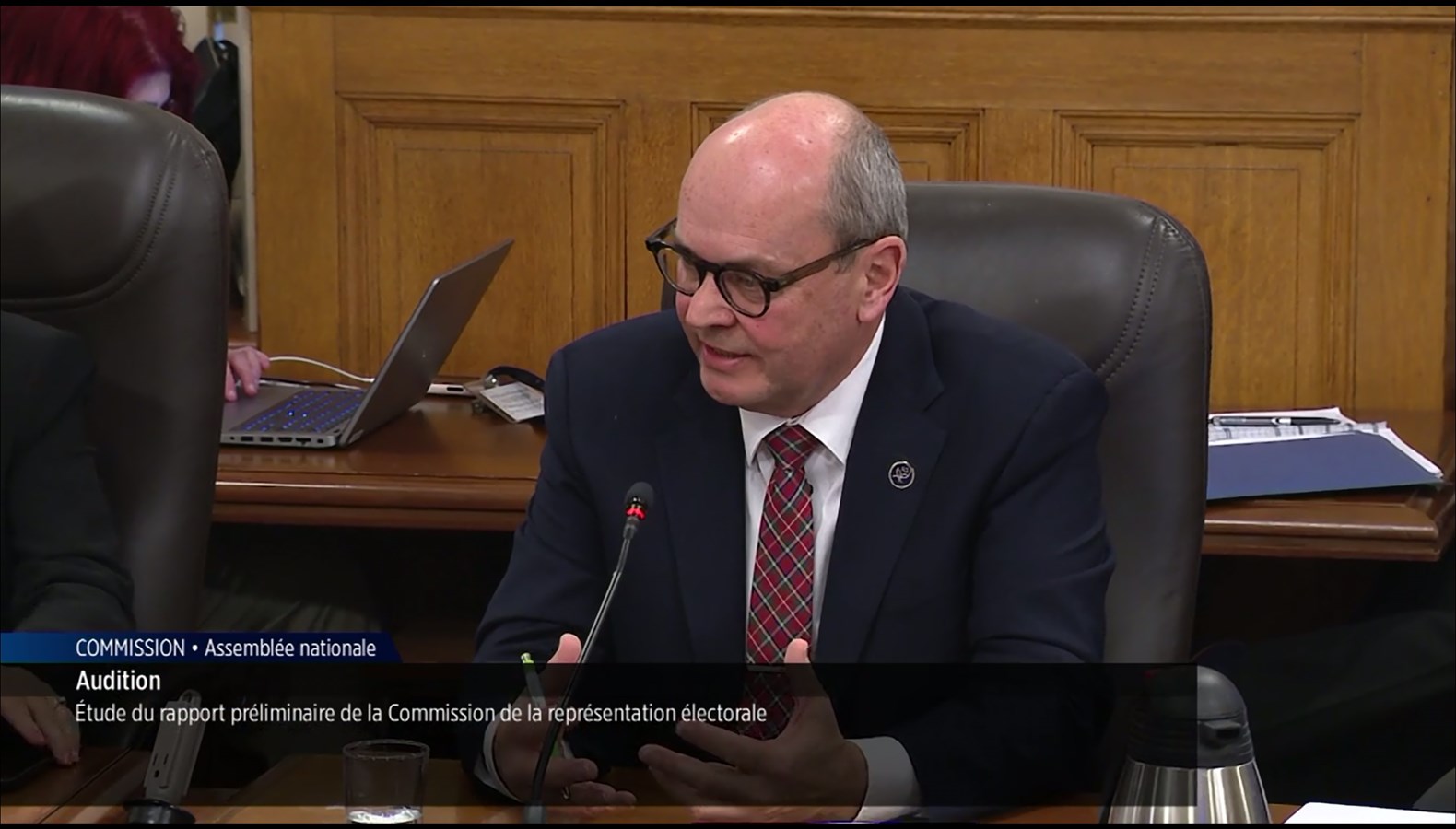 Claude Reid demande le maintien des limites du comté de Beauharnois 