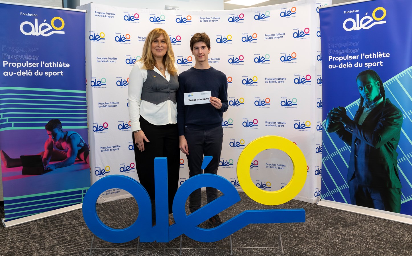 Aléo Foundation rewards four local athletes