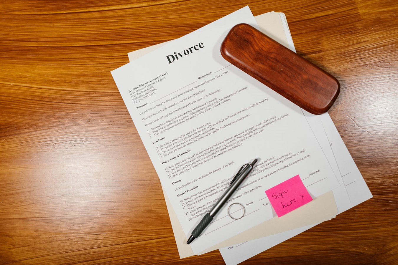 Center des femmes La Moisson: workshop on marriage breakdown