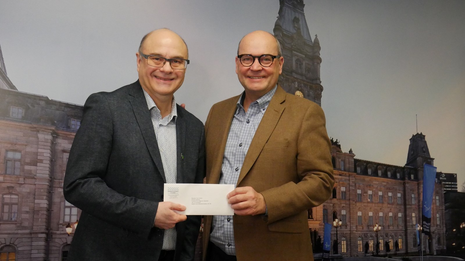 Claude Reid offre son soutien à la Fondation du Cégep de Valleyfield 