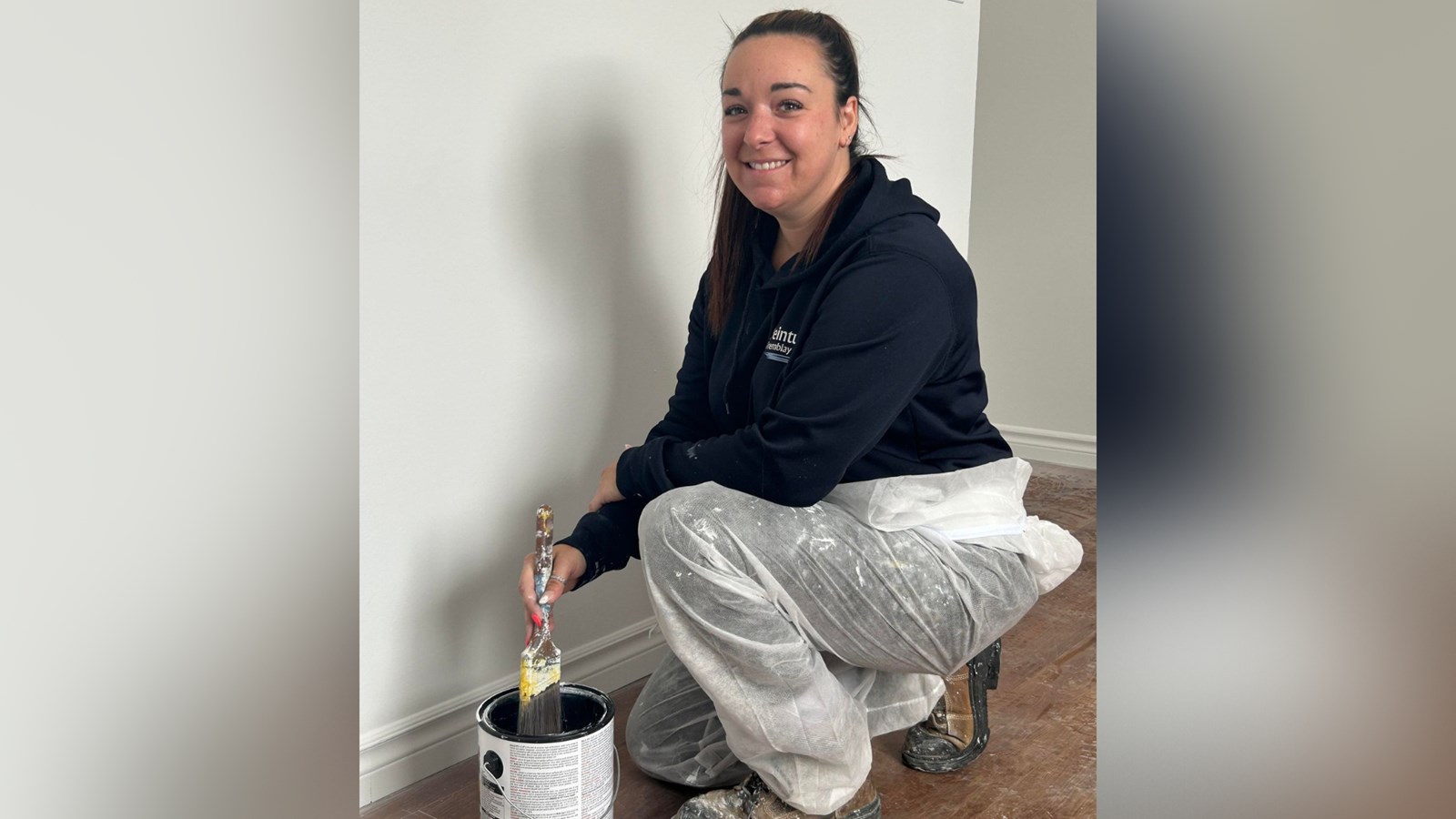Arianne Lajoie: passionnée du domaine de la construction et du travail manuel 