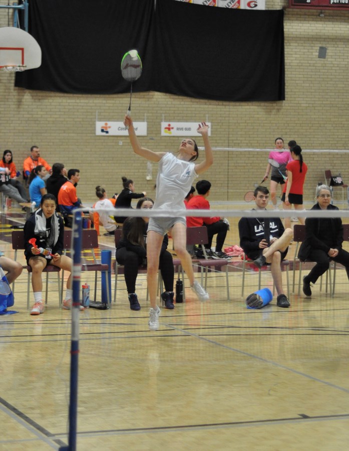 
The badminton team showed off their skills and dedication during a day that lasted around ten hours in the Triolet gymnasiums 