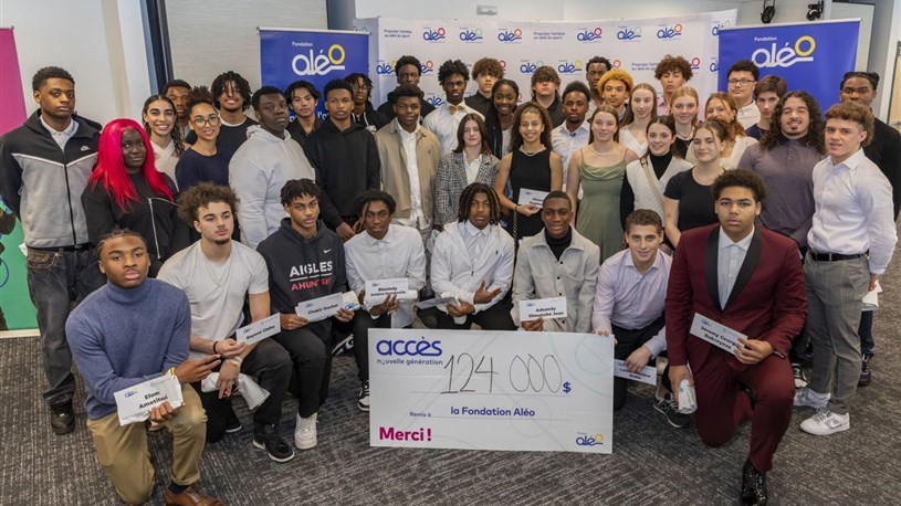Quatre étudiants athlètes récompensés par la Fondation Aléo