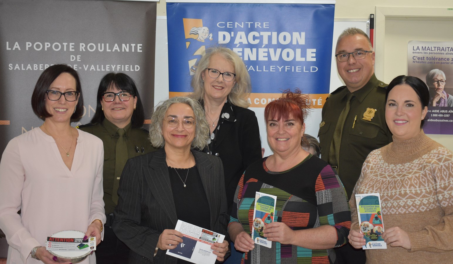 Les partenaires de la Sûreté du Québec conjuguent leurs efforts pour contrer la fraude 