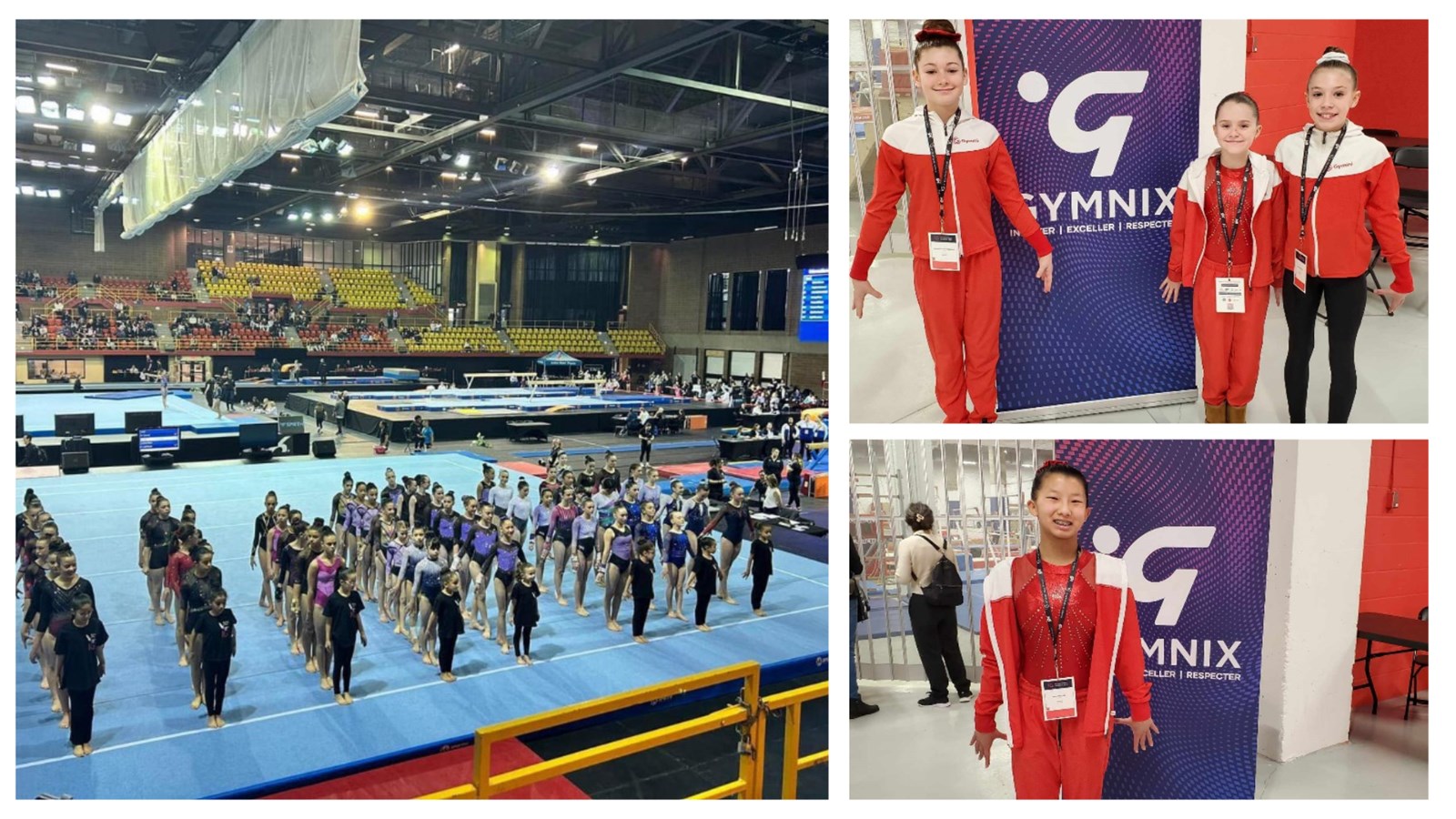 Gymini rayonne à l'International Gymnix