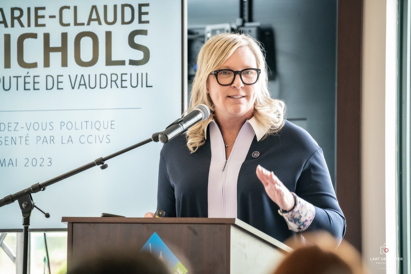 Marie-Claude Nichols dénonce le déficit historique de 11 milliards de dollars 