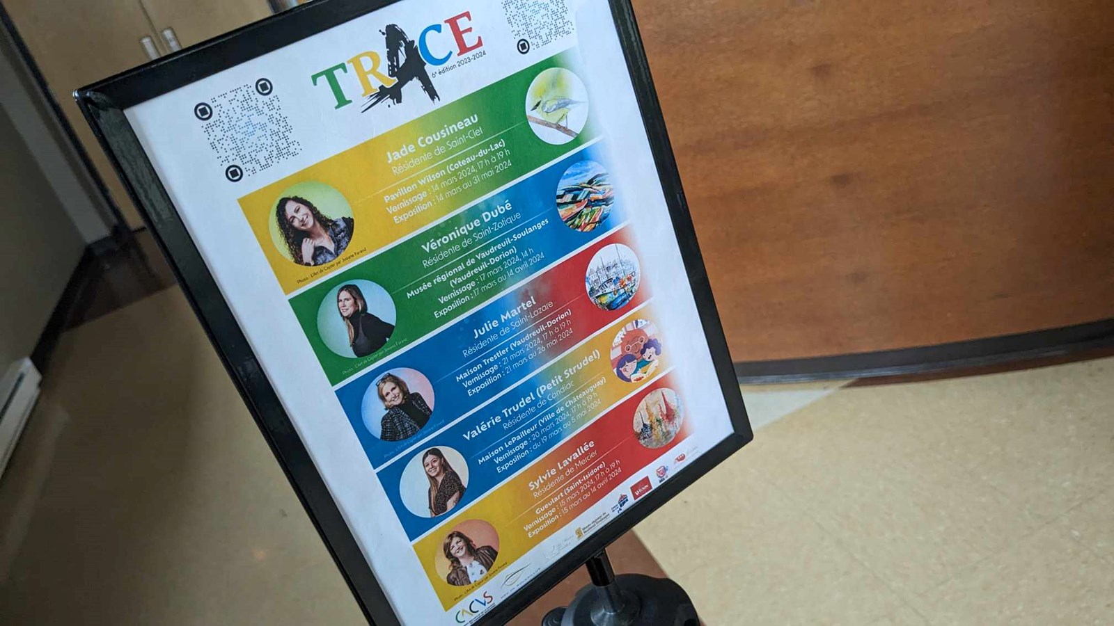 Retour en images sur le premier vernissage de l'édition 2023-2024 de TRACE