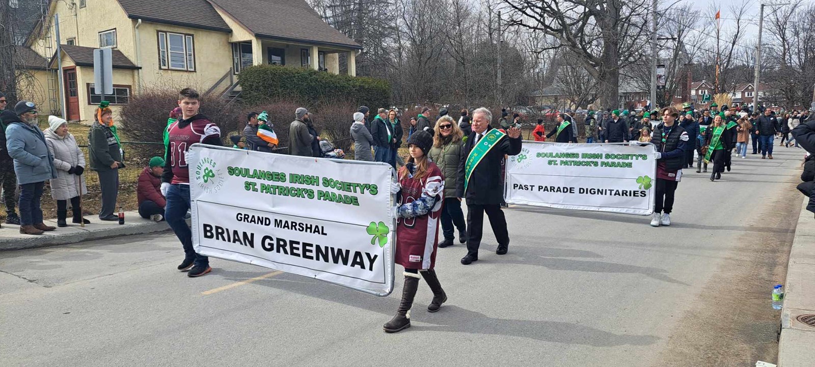 Hudson's St. Patrick's Day Parade in pictures