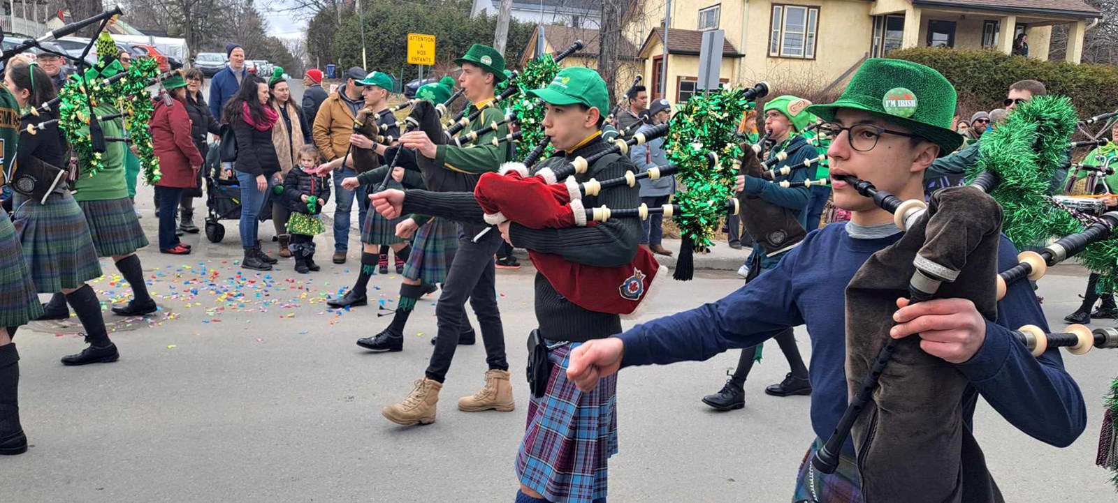 Hudson's St. Patrick's Day Parade in pictures