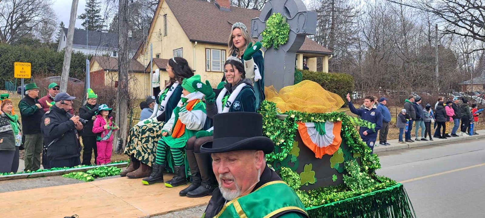 Hudson's St. Patrick's Day Parade in pictures