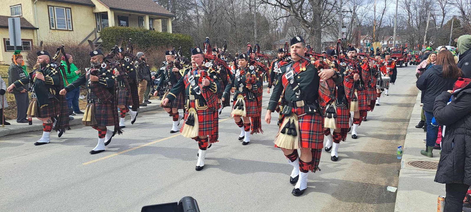 Hudson's St. Patrick's Day Parade in pictures