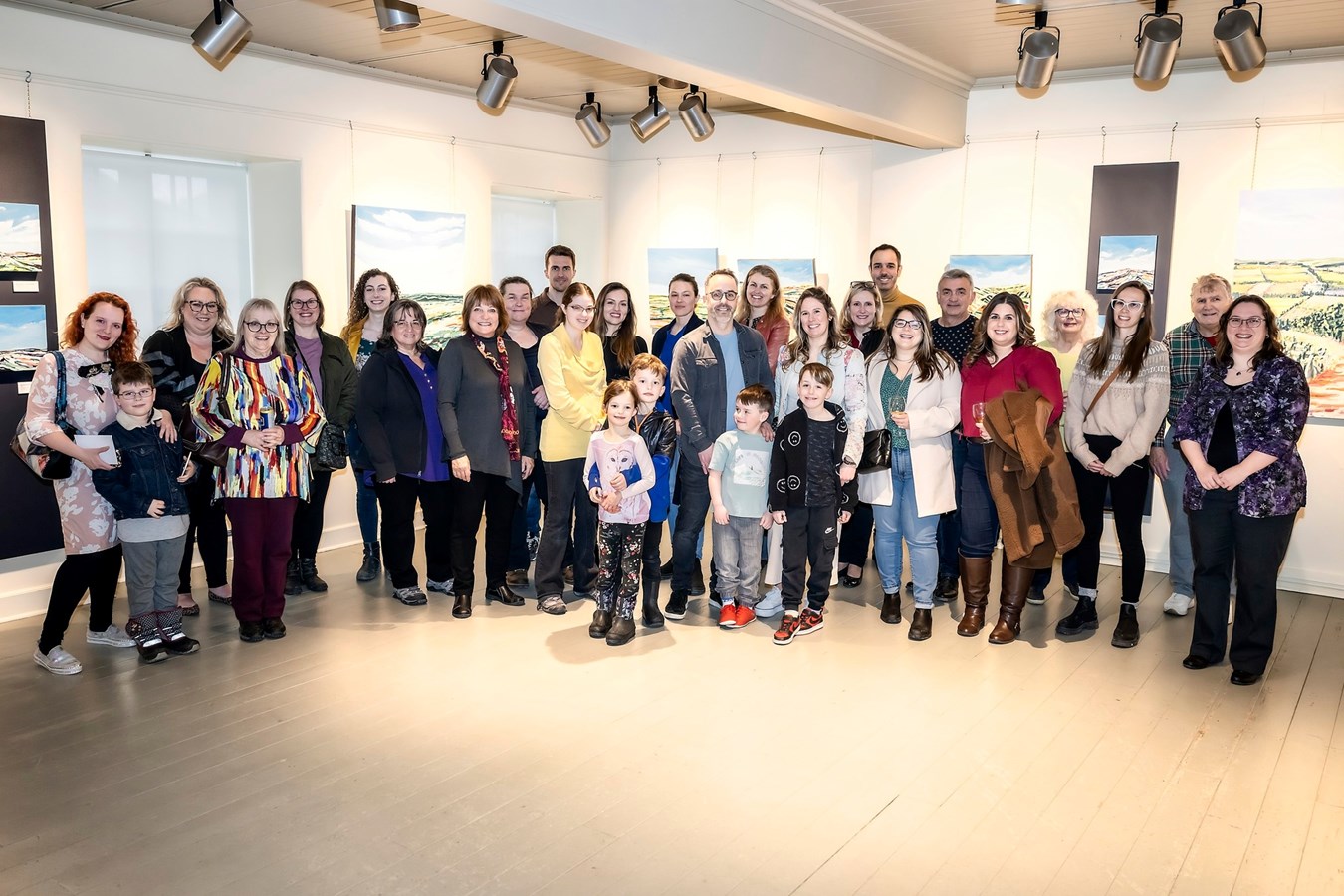 Retour en images sur le vernissage de Véronique Dubé 