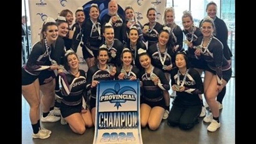 Gymini se distingue en cheerleading