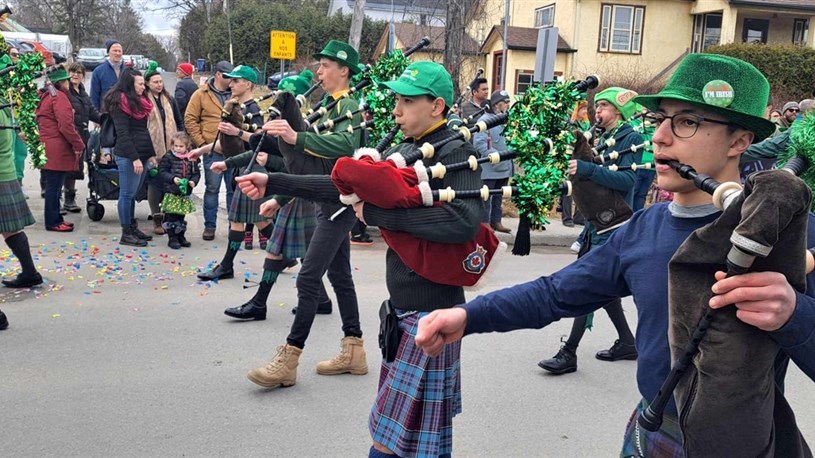 Retour en images sur le Défilé de la Saint-Patrick à Hudson