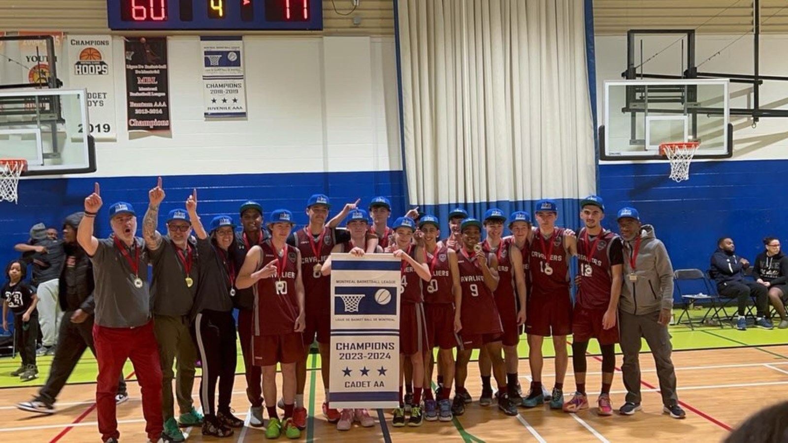 Club de Basketball de L'Ouest is crowned champion