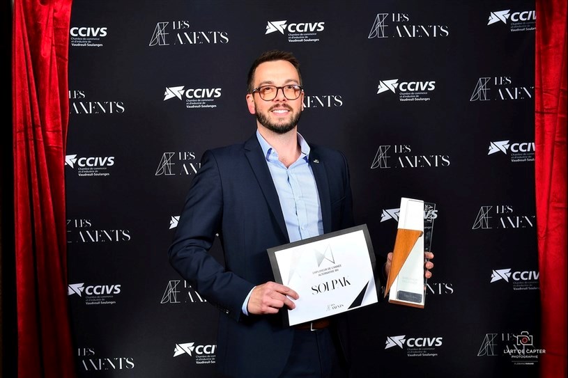 SOLPAK, finalist in the 44th "Les Mercuriades" awards