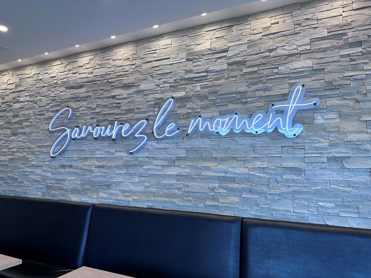 Here is the Café Dépôt motto