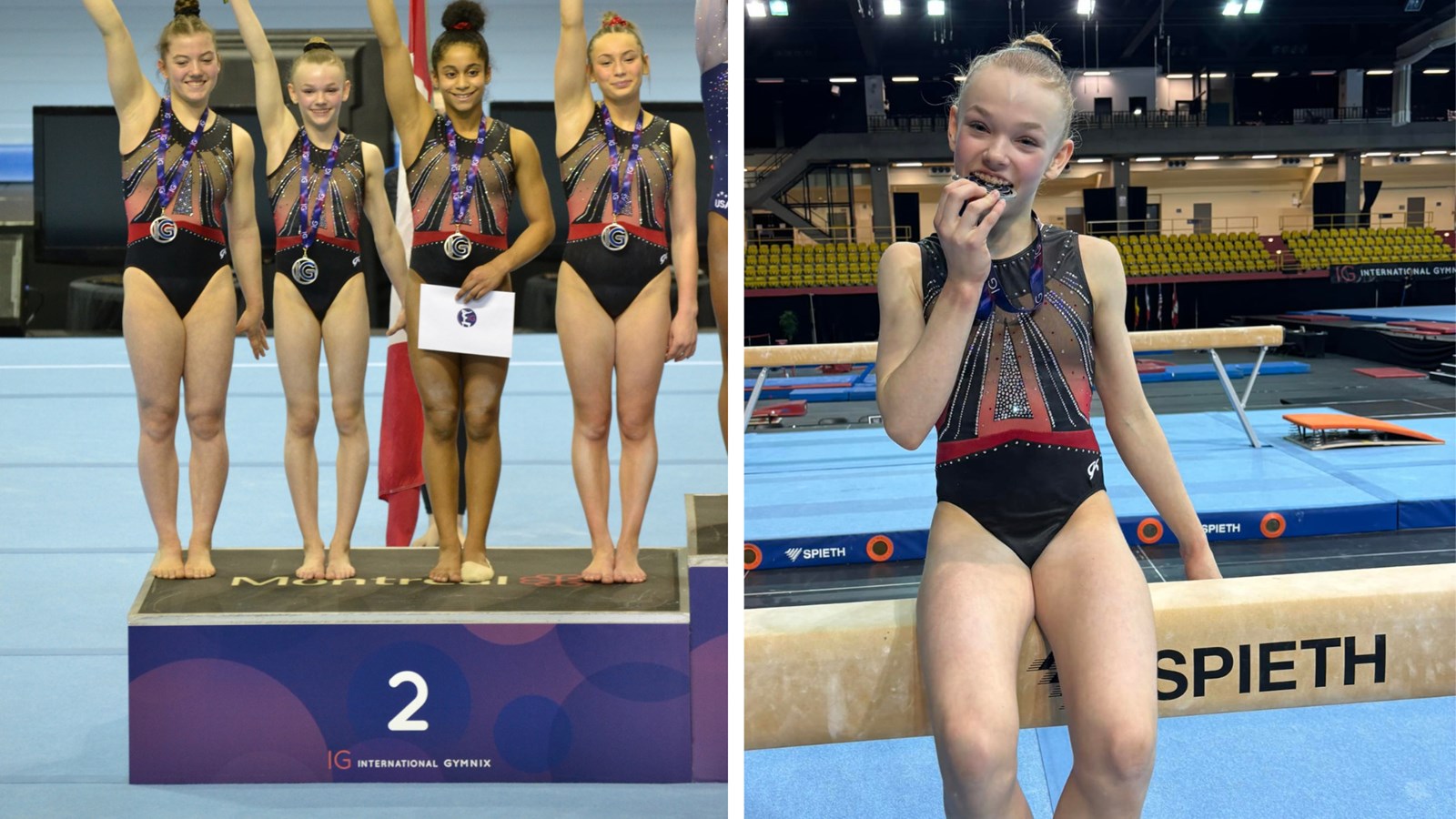 Coralie Demers se distingue à L'international Gymnix de Montréal 