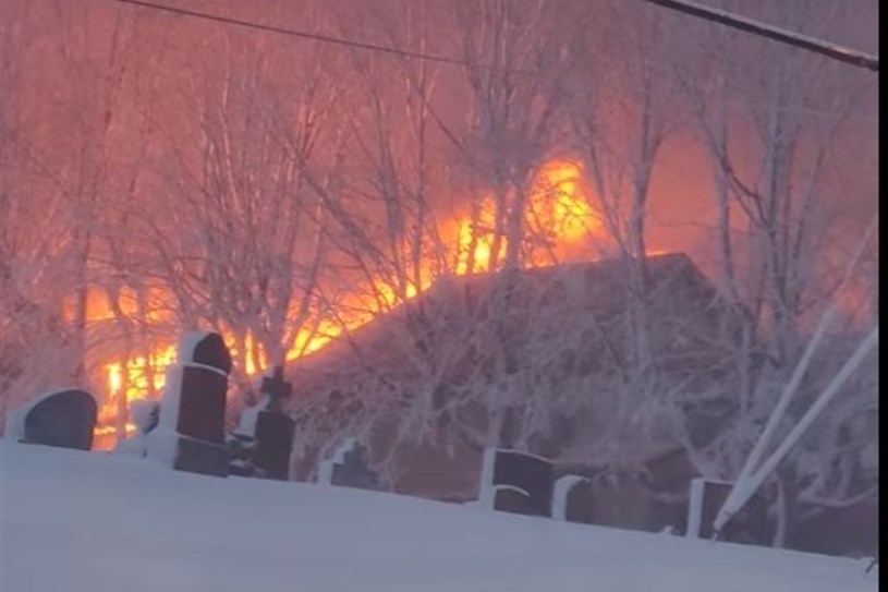 A Rigaud business goes up in flames
