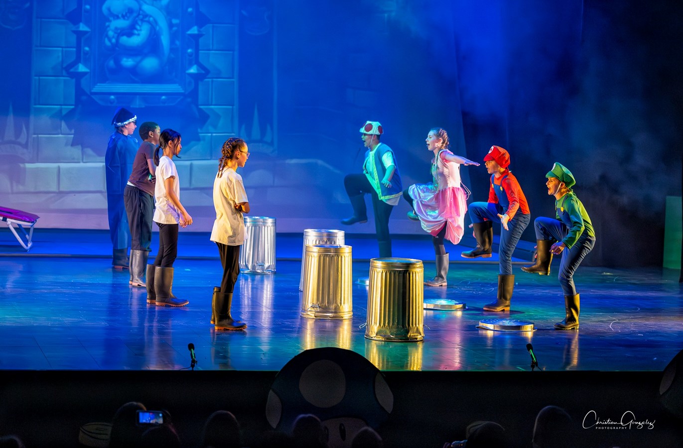 Festi-Cirque: l'école Brind'Amour en a mis plein la vue sur la thématique Mario Bros