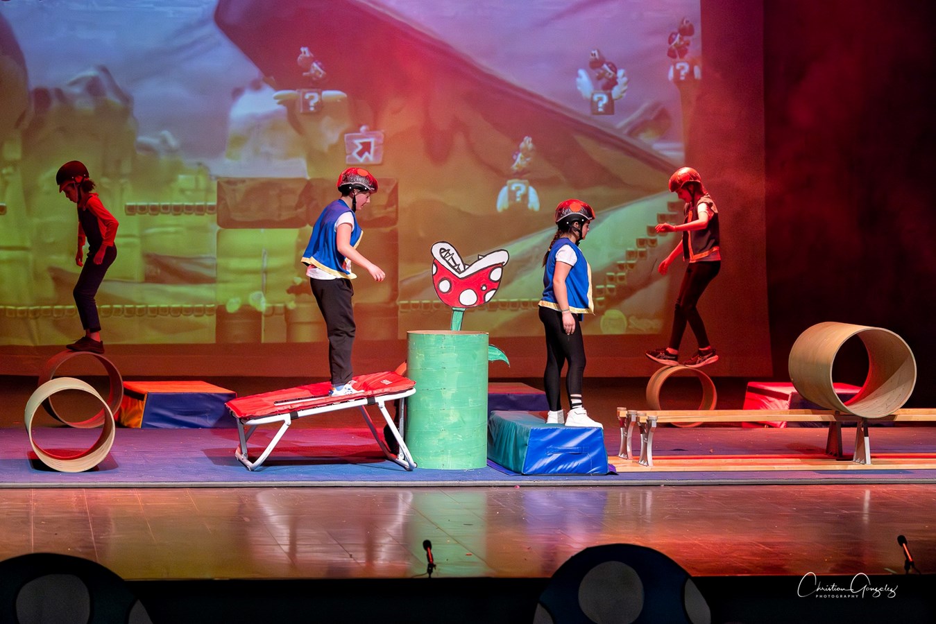 Festi-Cirque: l'école Brind'Amour en a mis plein la vue sur la thématique Mario Bros