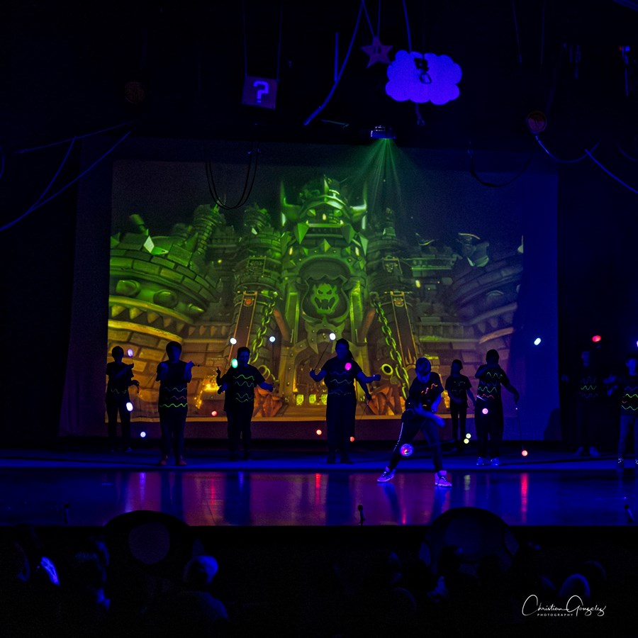 Festi-Cirque: l'école Brind'Amour en a mis plein la vue sur la thématique Mario Bros